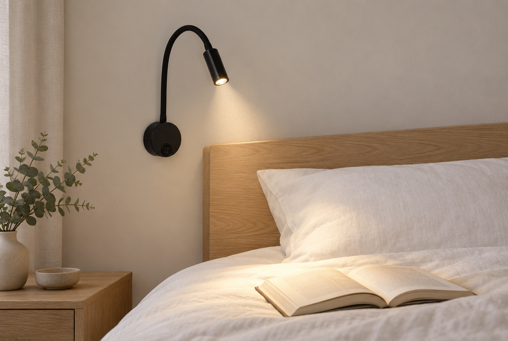 Fiume Reading Light in a room
