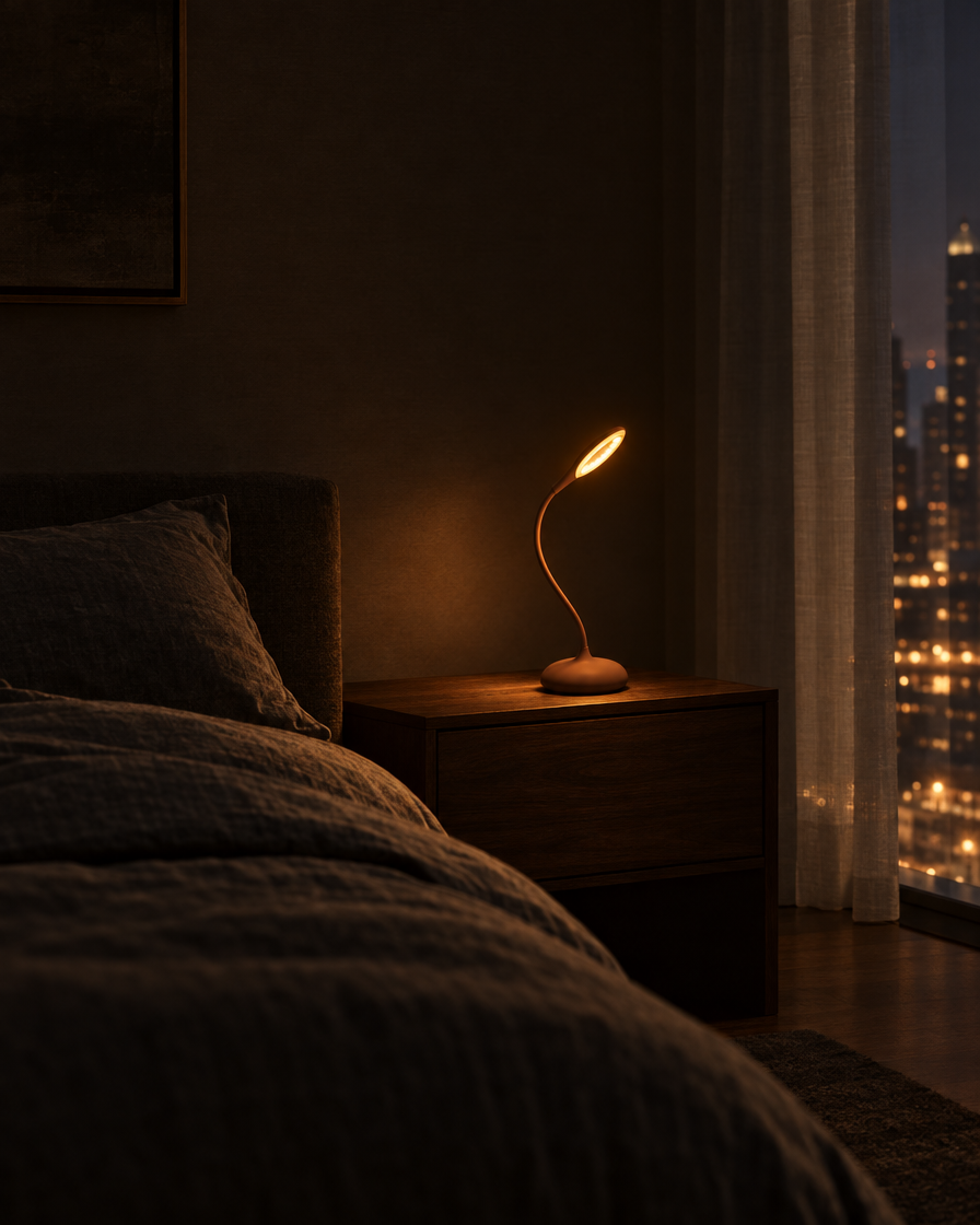 Alba Sleep Lamp — Amber — Lumenholm