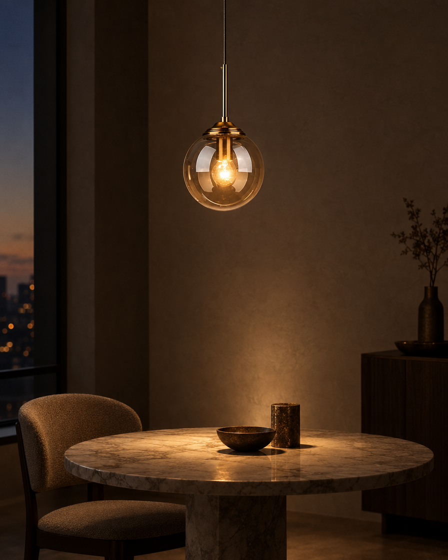 Monte Glass Pendant — Lumenholm