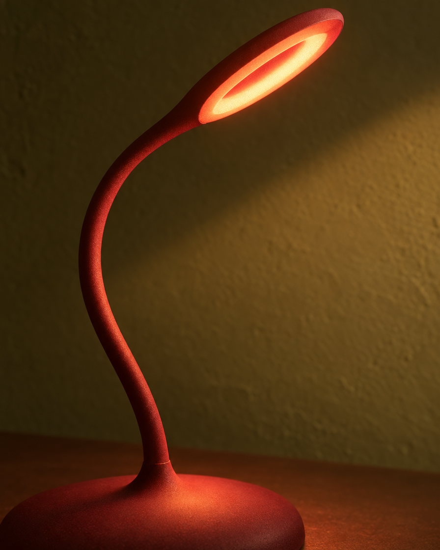 Alba Sleep Lamp — Amber — detail