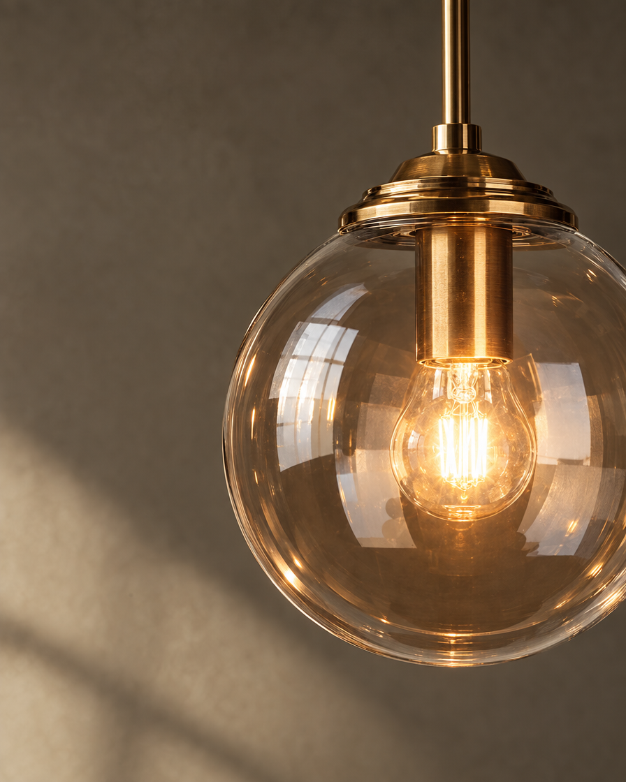 Monte Glass Pendant — detail