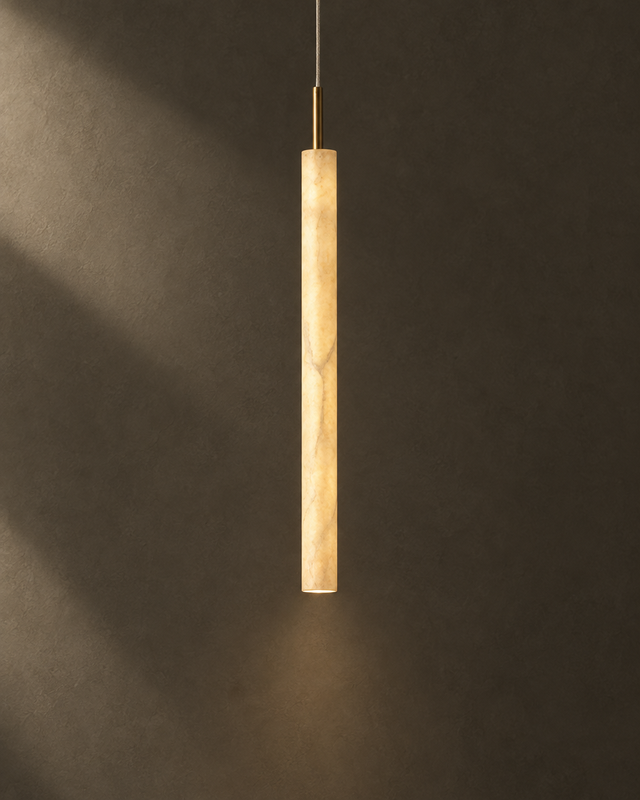 Stelo Slim Marble Pendant — studio
